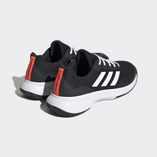 Gamecourt 2.0 Tennis Shoes Adidas Black