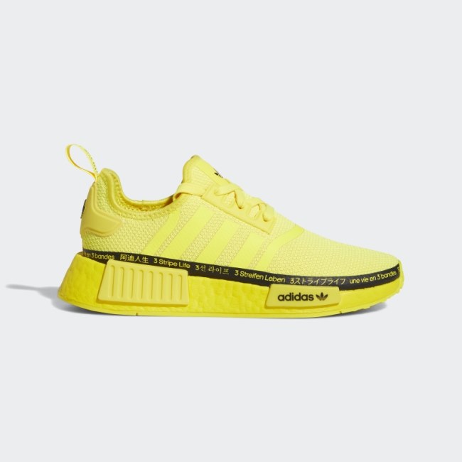 Yellow Adidas NMD-R1 Shoes