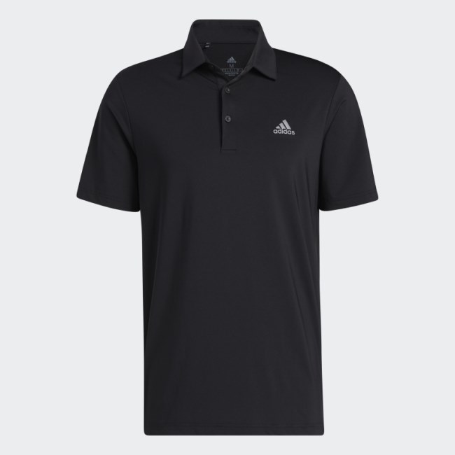 Adidas Ultimate365 Solid Left Chest Polo Shirt Black