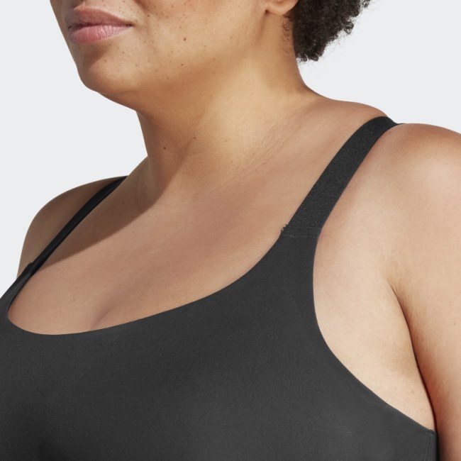 Adidas TLRD Impact Luxe Training High-Support Bra (Plus Size) Black