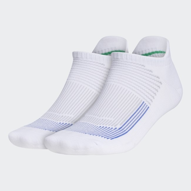 Superlite Ultraboost Tabbed No-Show Socks 2 Pairs Adidas White