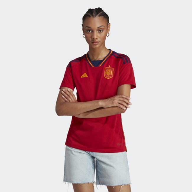 Red Spain 22 Home Jersey Adidas