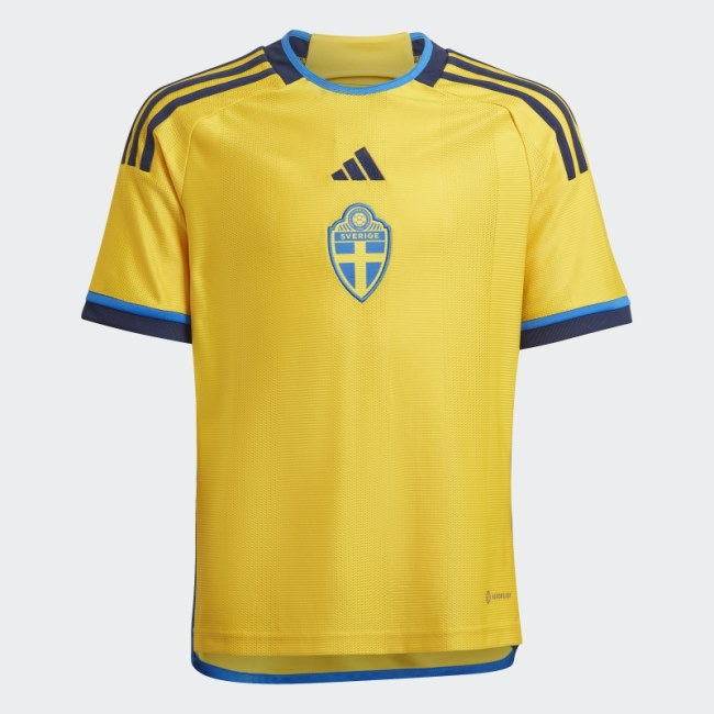 Fashion Sweden 22 Home Jersey Adidas Eqt Yellow