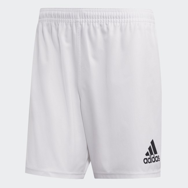 Adidas 3-Stripes White Shorts