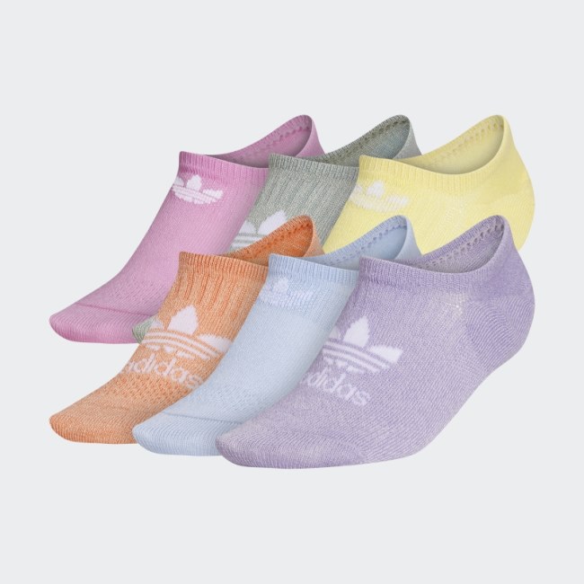 Lilac Classic Superlite Super-No-Show Socks 6 Pairs Adidas