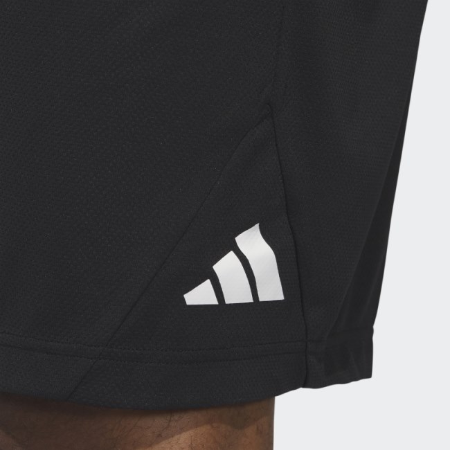 Black Fashion Adidas Legends Badge of Sport Shorts