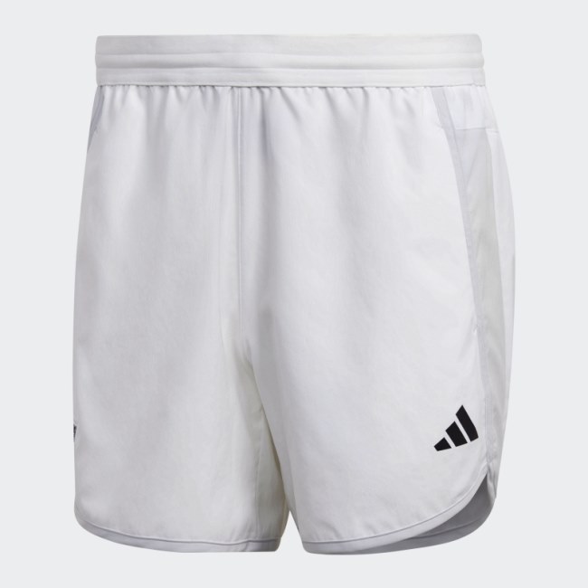 White Adidas Made to be Remade Running Shorts