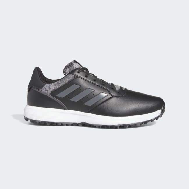Black Adidas S2G SL Golf Shoes