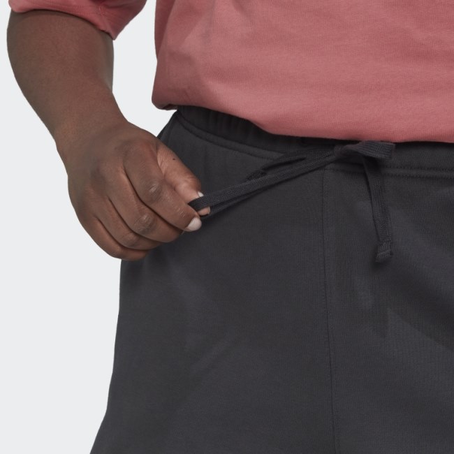 Adidas Sweat Shorts (Plus Size) Carbon