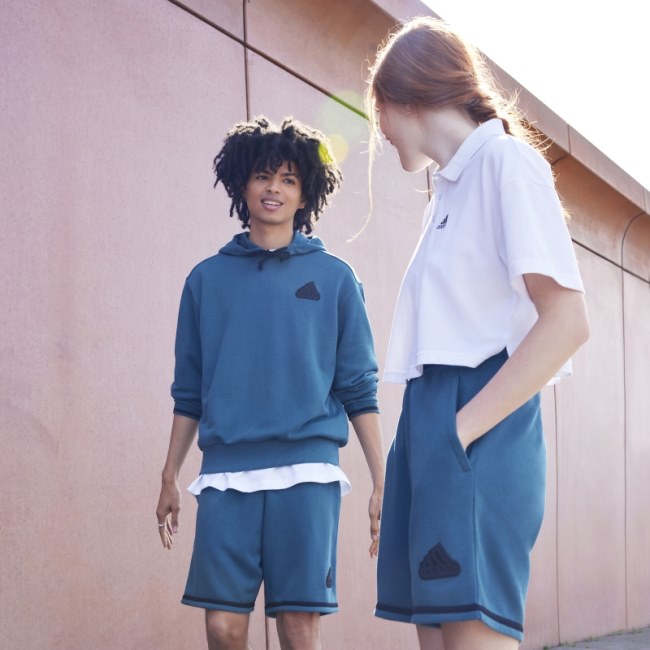 Adidas French Terry Shorts (Gender Neutral) Viridian