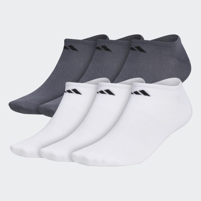Superlite No-Show Socks 6 Pairs Multicolor Adidas Stylish