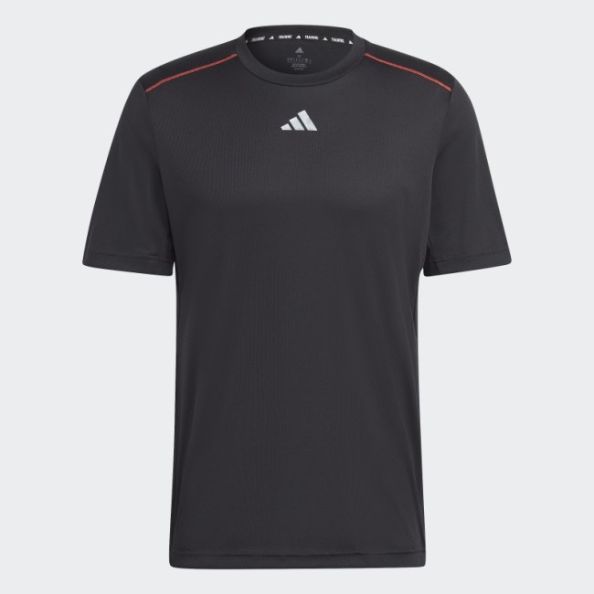 Adidas Workout Base Logo Tee Transparent
