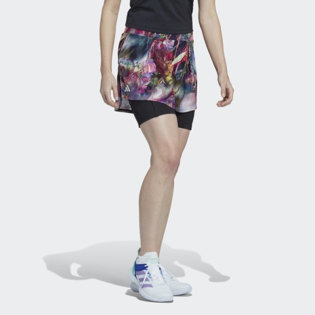 Adidas Melbourne Black Tennis Skirt