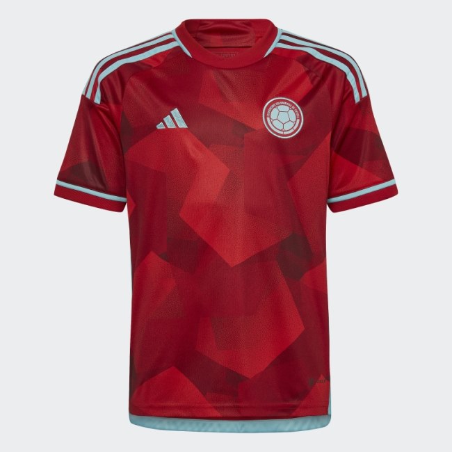 Red Colombia 22 Away Jersey Adidas
