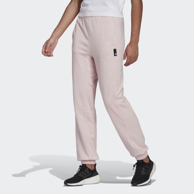 Botanic Pink Mel Hot Adidas Sportswear Studio Lounge Summer Pants