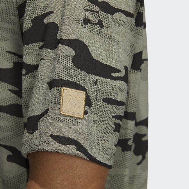 Adidas Hemp Go-To Camouflage Polo Shirt