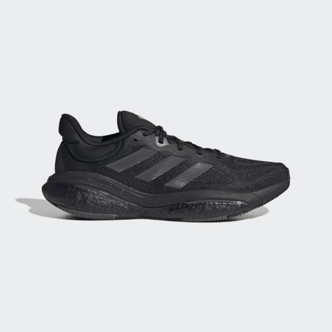 Black SOLARGLIDE 6 Shoes Adidas
