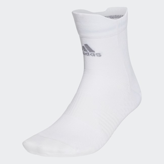 White Adizero Ankle Socks Adidas