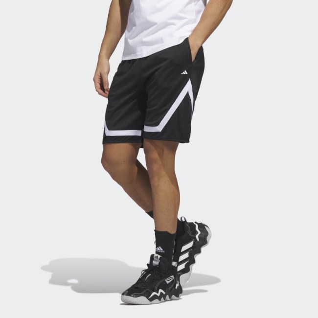 Adidas Pro Block Shorts Black