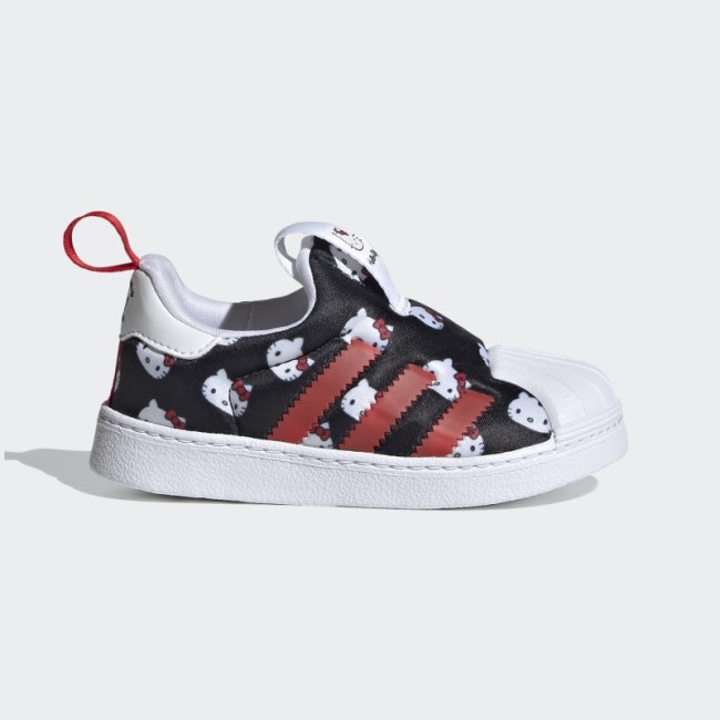 White Hello Kitty Superstar 360 Shoes Adidas
