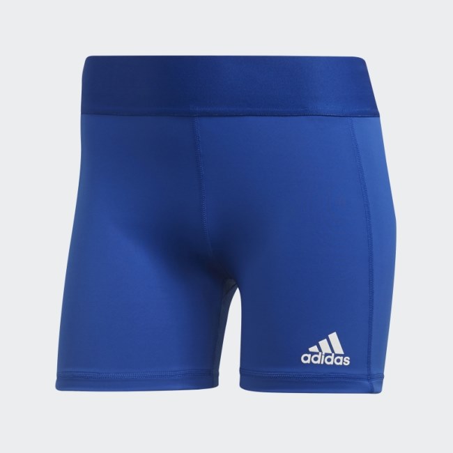 Royal Blue Adidas Techfit Volleyball Shorts