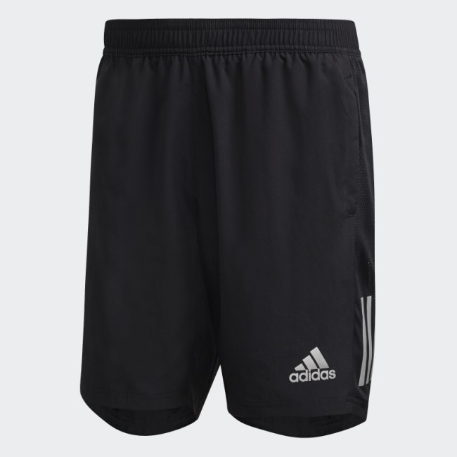 Adidas Own the Run Shorts Black