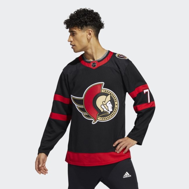 Black Senators Brady Tkachuk Home Authentic Jersey Adidas