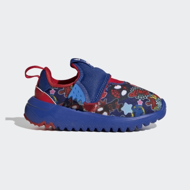 Adidas x Disney Suru363 Spider-Man Slip on Infant shoe Royal Blue Hot
