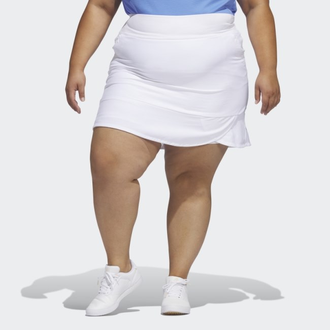 Adidas Frill Skort (Plus Size) White