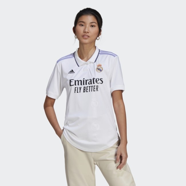 Real Madrid 22/23 Home Jersey Adidas White