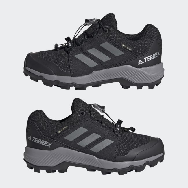 Black Terrex GORE-TEX Hiking Shoes Adidas