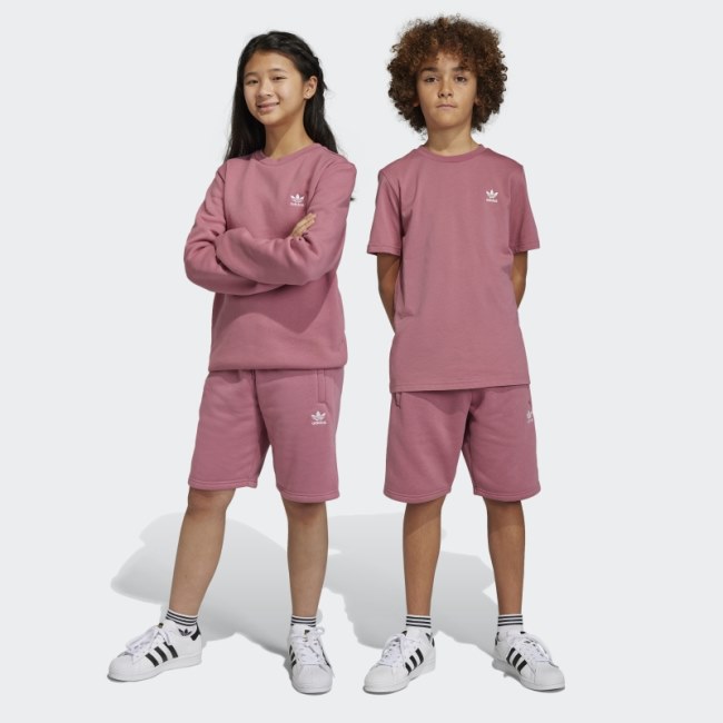 Pink Adidas Adicolor Shorts