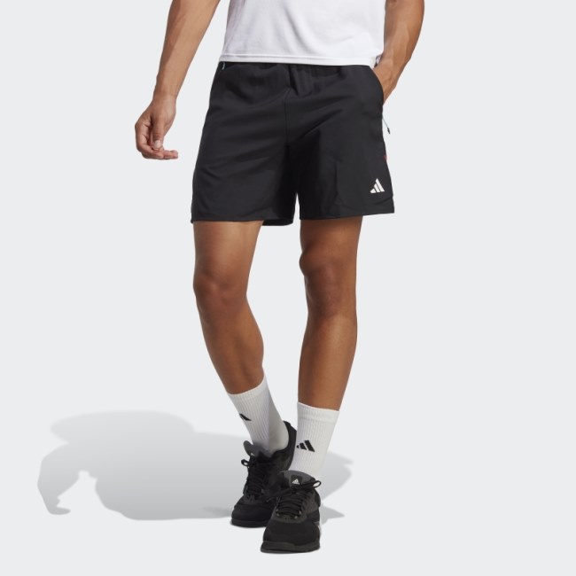 Adidas Train Icons 3-Stripes Training Shorts Black