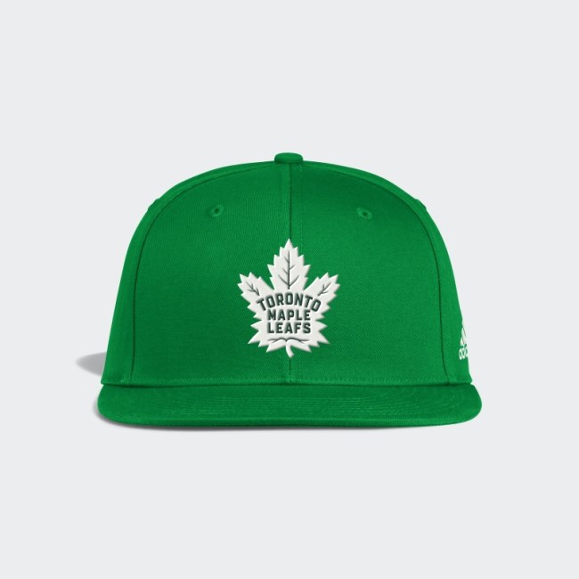 Maple Leafs St. Pats Flat Snapback Hat Adidas Nhl-Tml-522