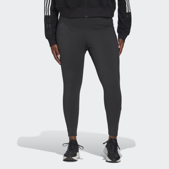 Carbon Adidas Tights (Plus Size)