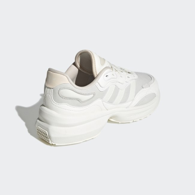 White Adidas Zentic Shoes