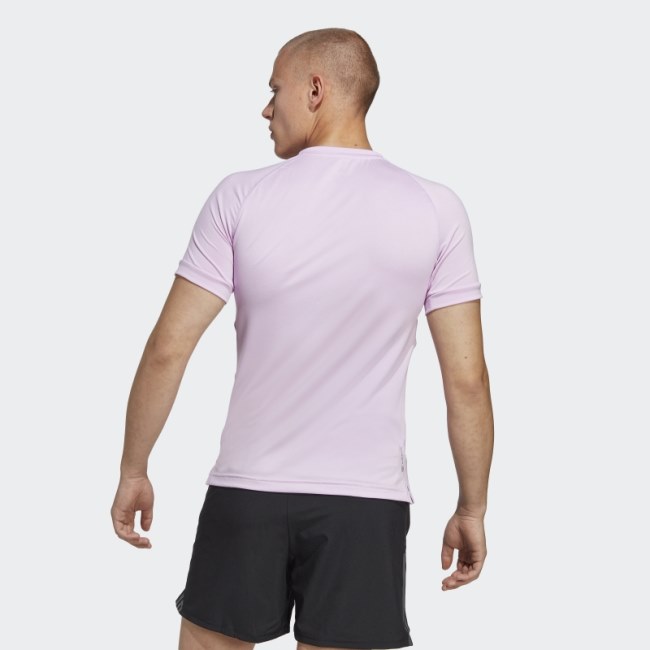Lilac Adidas AlphaStrength T-Shirt