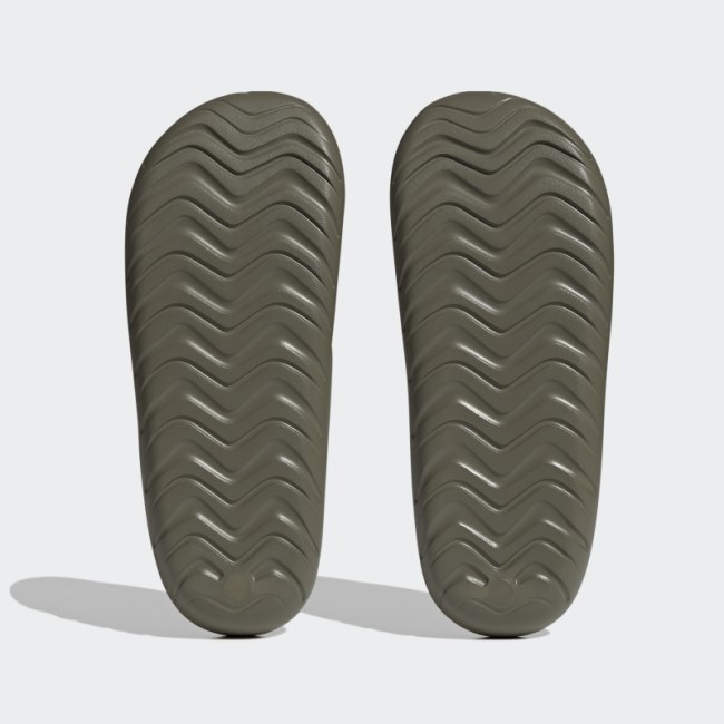 Olive Adidas Adicane Flip-Flops