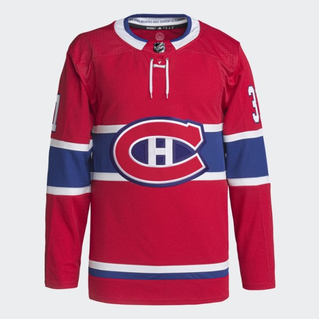 NHL Ice Hockey Aeroready Jersey Adidas Canadiens Red
