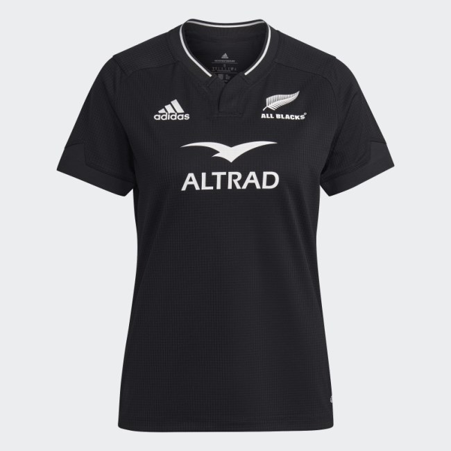 Adidas All Blacks Rugby Replica Home Jersey Black