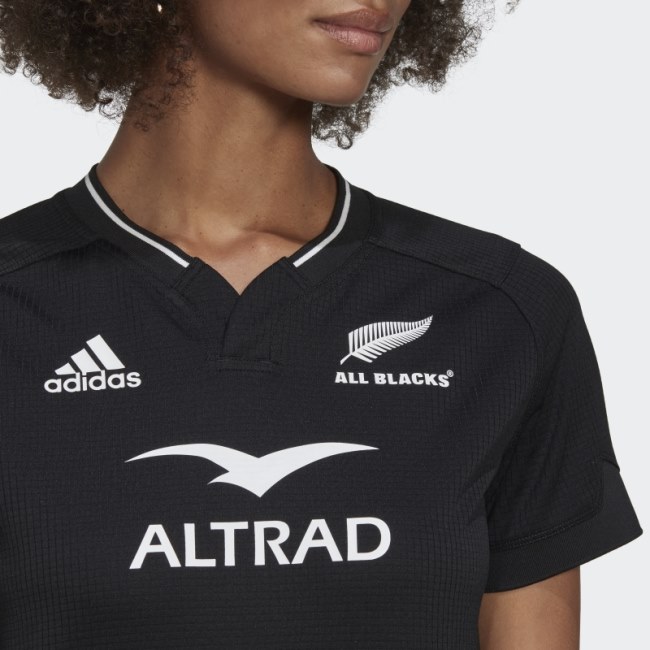 Adidas All Blacks Rugby Replica Home Jersey Black