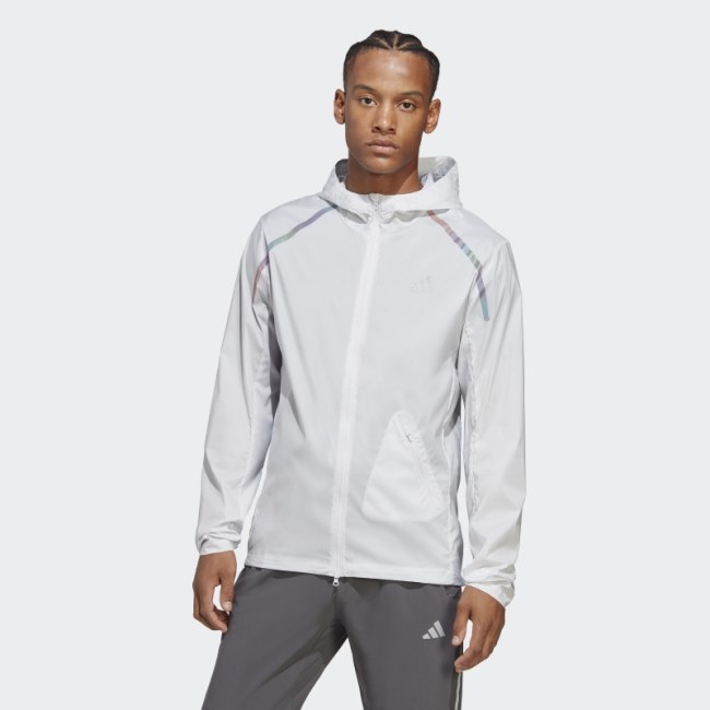 Dash Grey Marathon Jacket Adidas