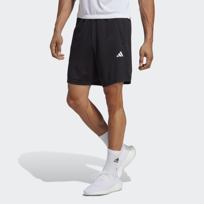 Black Adidas Train Essentials All Set Training Shorts