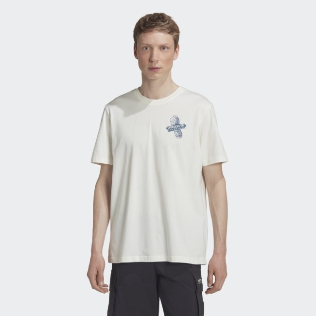 Adidas Adventure Trail T-Shirt Hot White