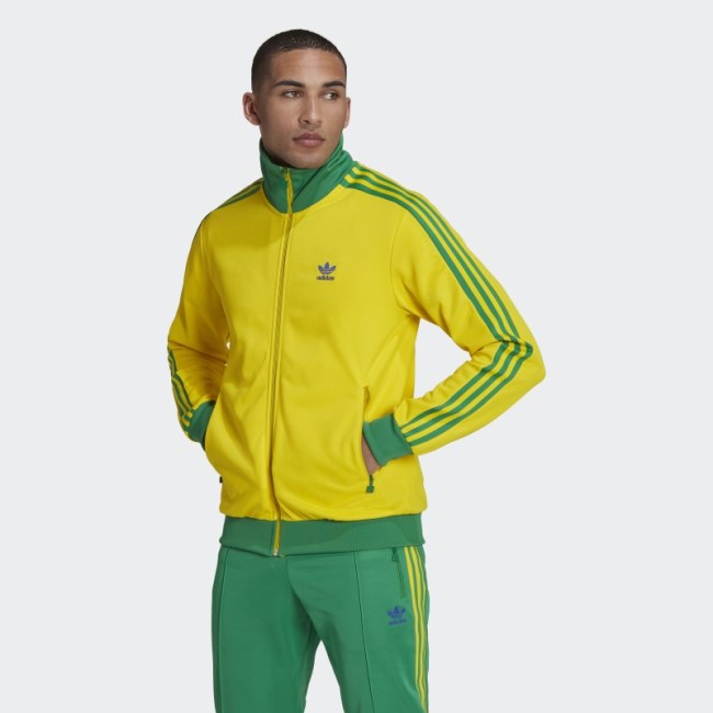 Beckenbauer Track Jacket Adidas Yellow