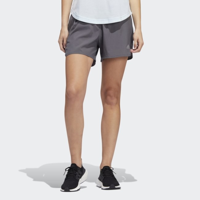 Grey Adidas Run Shorts