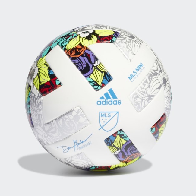 White MLS Mini Ball Adidas