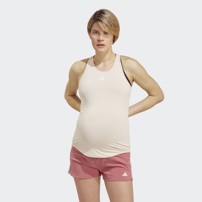 Quartz AEROREADY Train Essentials Slim-Fit Tank Top (Maternity) Adidas