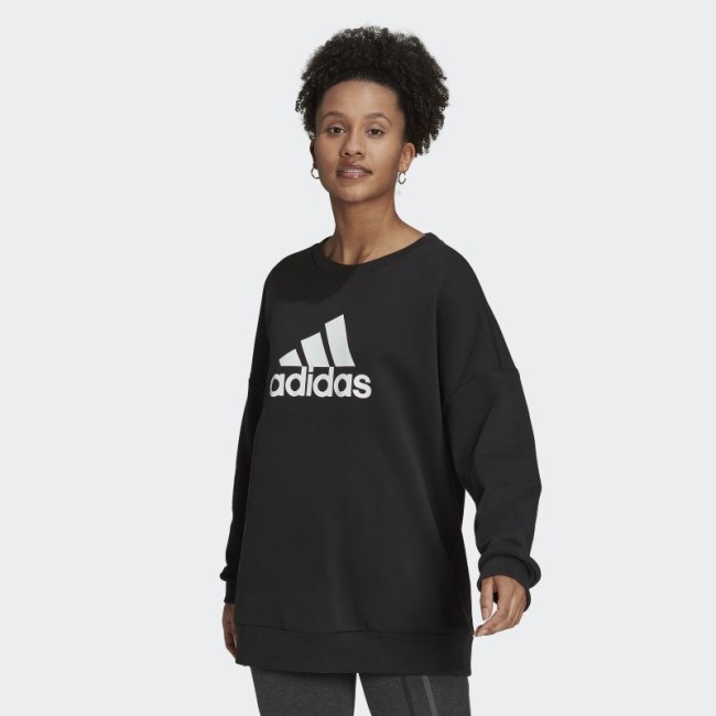 Black Future Icons Badge of Sport Sweatshirt Adidas