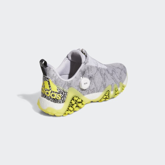Yellow Adidas Codechaos 22 BOA Spikeless Shoes